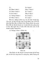 Cờ tướng – Những phương pháp khai cục mới nhất part 4 doc