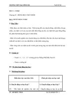 ĐỘNG HỌC CHẤT ĐIỂM - CHUYỂN ĐỘNG CƠ HỌC pps