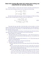Giáo trình hướng dẫn phân tích những ảnh hưởng của nhiệt độ đối với vật liệu xây dựng phần 1 pps