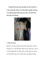 5 người đàn ông mà mọi phụ nữ nên tránh xa docx