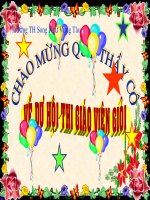 Giáo án điện tử tiểu học: Đường thẳng pptx