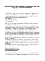 Giáo trình hình thành hệ thống ứng dụng nguyên lý hai vòng lặp của mỗi Service Active p1 ppt