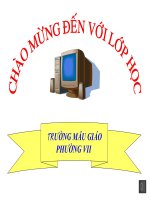 Giáo trình điện tử mầm non: Trang trí hình vuông pdf