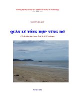 Quản lý tổng hợp vùng bờ ( Nguyến Bá Quý ) - Chương mở đầu pot