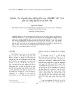 Báo cáo nghiên cứu khoa học 