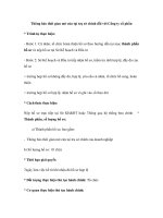 Thông báo thời gian mở cửa tại trụ sở chính đối với Công ty cổ phần pdf