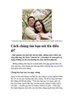 Cách chàng ôm bạn nói lên điều gì? pot