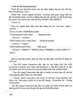 Giáo trình Access và ứng dụng part 10 pdf