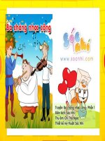 Giáo trình điện tử mầm non: 3 chàng nhạc công pot