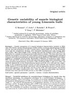 Báo cáo sinh học: 