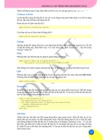 Giáo trình hình thành hệ thống ứng dụng các phương pháp lập trình trên microsoft access marco p3 pptx