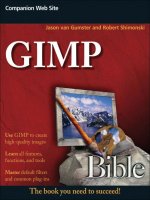 THE GIMP Bible PHẦN 1 pdf