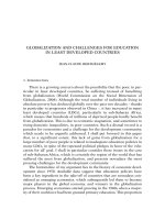 GLOBALIZATION AND EDUCATION phần 7 pps