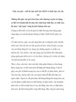 Giày cao gót – mối đe dọa mới cho SKSS và tình dục của chị em pptx