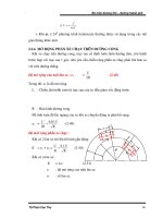 Giáo trình hướng dẫn phân tích thiết kế đường cong chuyển tiếp theo nguyên tắc của lực ly tâm phần 2 doc
