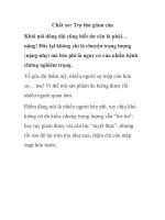 Chất xơ: Trợ thủ giảm cân ppt