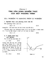Phương pháp tính - Chương 2 doc