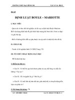 Bài 40 ĐỊNH LUẬT BOYLE – MARIOTTE ppsx