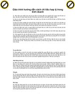 Giáo trình hướng dẫn cách chi tiêu hợp lý trong kinh doanh phần 1 docx