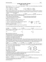 ĐỀ THI THỬ ĐẠI HỌC NĂM 2011 MÔN : VẬT LÍ 12_ ĐỀ 2 ppsx