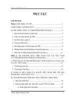 PHÂN TÍCH THỊ TRƯỜNG MÁY TÍNH XÁCH TAY TẠI VN VÀ TÌNH HÌNH PHÂN PHỐI MÁY TÍNH NEC TẠI CTY TNHH PHÂN PHỐI FPT