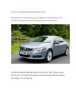 Tại sao xe số tự động tiết kiệm nhiên liệu hơn số sàn? ppt