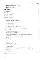 Nhập môn ngôn ngữ lập trình C part 9 ppt