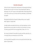 Danh nhân Việt Nam: Thái Đức Hoàng Đế ppsx