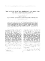 Báo cáo nghiên cứu khoa học 