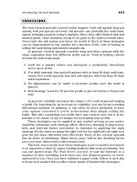 The option trader s guide to probability volatility and timing phần 4 ppsx