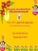 Giáo trình điện tử mầm non: Nghề làm ruộng pot