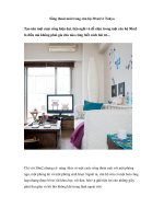 Sống thoải mái trong căn hộ 30 m2 ở Tokyo pptx