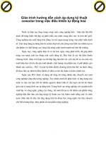 Giáo trình hướng dẫn cách áp dụng kỹ thuật conector trong việc điều khiển tự động hóa phần 1 pptx