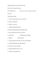 Câu hỏi trắc nghiệm vật lý TRƯỜNG:THPT-BC NGUYỄN TRƯỜNG TỘ pdf