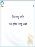 Phương pháp tích phân từng phần ppt