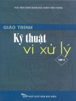 Giáo trình kỹ thuật vi xử lý tập 2 part 1 potx