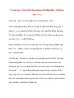 Danh nhân Việt Nam: Trần Cảnh pot