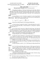 ĐỀ KIỂM TRA HÓA HỌC HỆ THPT CHUYÊN NĂM 2011 MÔN : HOÁ HỌC pdf