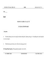 Bài 48: PHƯƠNG VÀ CHIỀU CỦA LỰC TỪ TÁC DỤNG LÊN DÒNG ĐIỆN pot