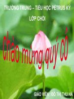 Giáo trình điện tử mầm non: Nhận biết đếm số lượng 4 pptx