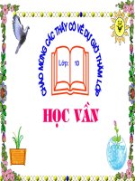 Giáo án điện tử tiểu học: Học vần uân, uyên docx