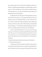 Tổng công ty chè và thực trạng xuất khẩu các sản phẩm chè chế biến tại các thị trường mới và giải pháp - 2 docx