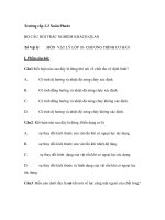 CÂU HỎI TRẮC NGHIỆM- VẬT LÝ - Trường cấp 2-3 Xuân Phước pps