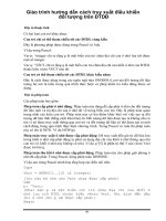 Giáo trình hướng dẫn cách truy xuất điều khiển đối tượng trên ĐTDĐ phần 1 potx