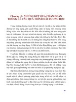 Chương 5 - NHỮNG KẾT QUẢ CHẨN ĐOÁN THỐNG KÊ CÁC QUÁ TRÌNH HẢI DƯƠNG pps