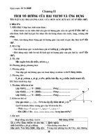 GIÁO ÁN HÌNH HỌC 10 - CHƯƠNG II potx