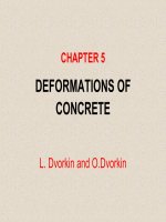 BASICS OF CONCRETE SCIENCE - CHAPTER 5 ppt
