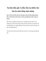 Tự làm dầu gội và dầu tắm tự nhiên cho làn da mùa đông mịn màng pps