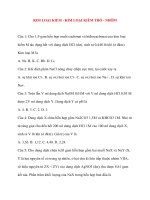 KIM LOẠI KIỀM - KIM LOẠI KIỀM THỔ - NHÔM pot