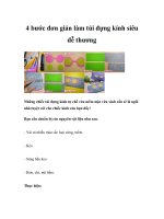 4 bước đơn giản làm túi đựng kính siêu dễ thương pdf